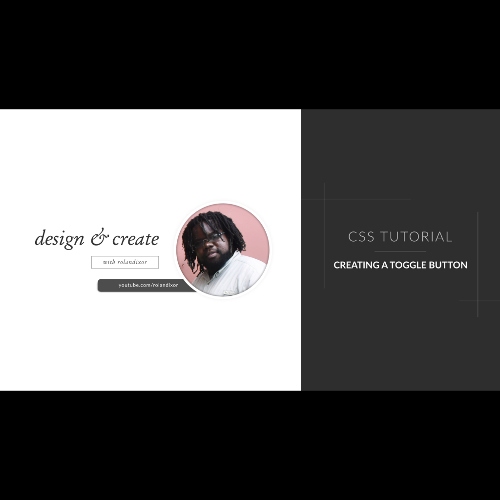 Thumbnail for 'CSS Toggle Button Tutorial'.